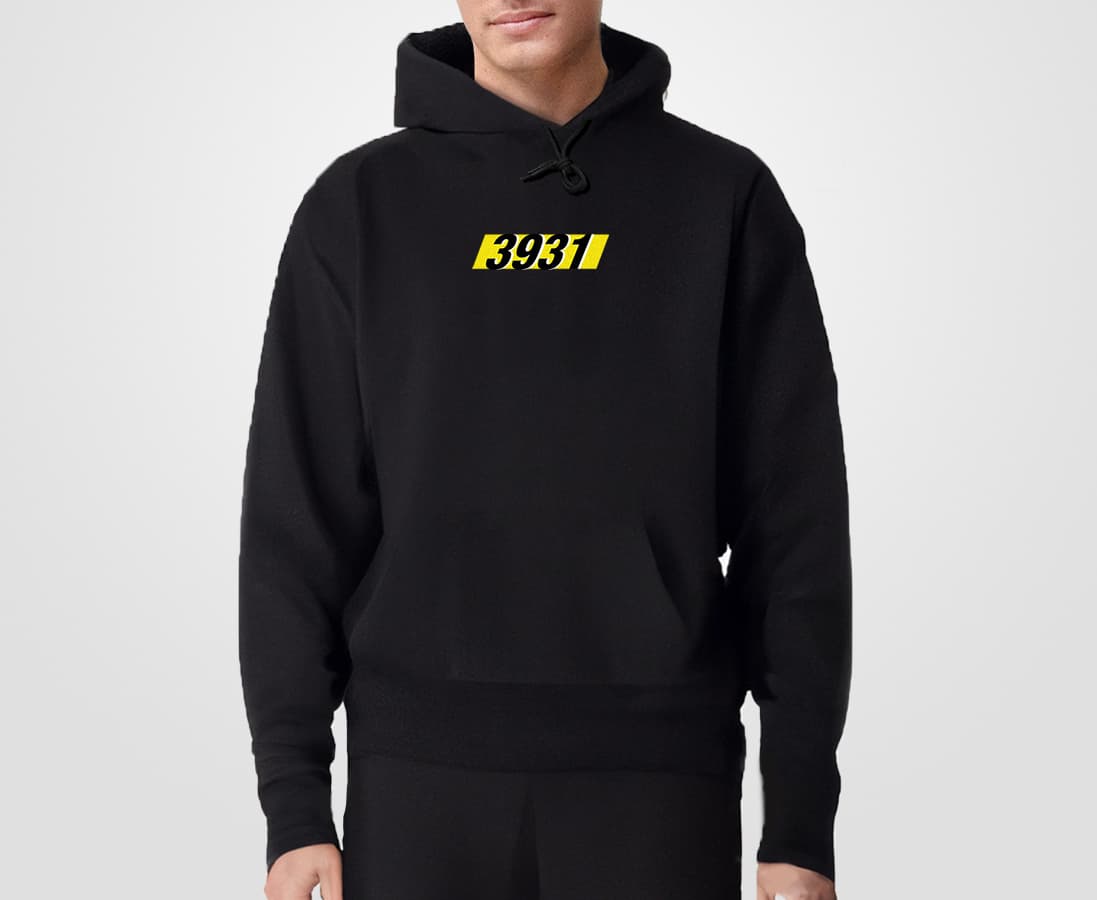 3931 hoodie model